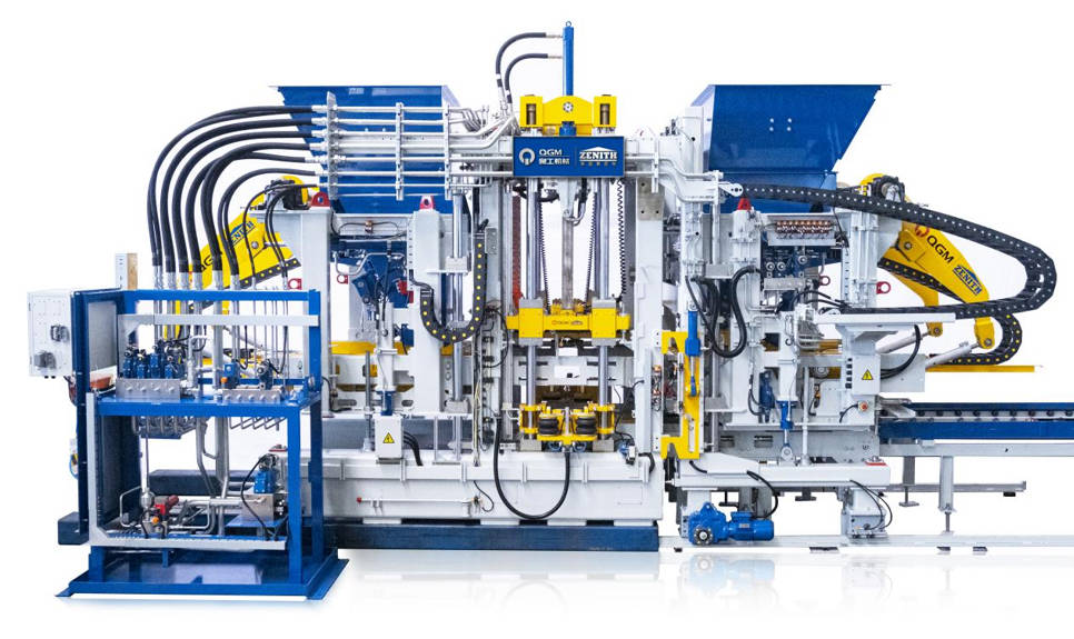 Zaawansowana maszyna do produkcji cegieł do wysokowydajnych bloków betonowych